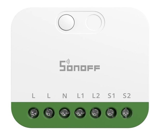 Sonoff 2-kan. mini przełącznik MINI-2GS Matter - 1489932 - zdjęcie 3